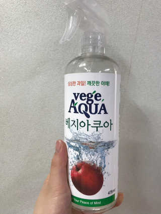 베지아쿠아 475ml + 리필 1000ml 1Set — 5점을 준 리뷰어가 2019년 8월 올린 사용 사진