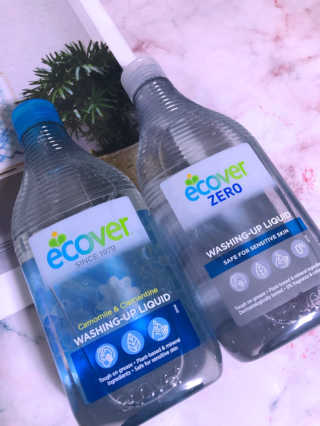 에코버 친환경 주방세제 450ml 무향+카모마일향 — 5점을 준 리뷰어가 2018년 12월 올린 사용 사진
