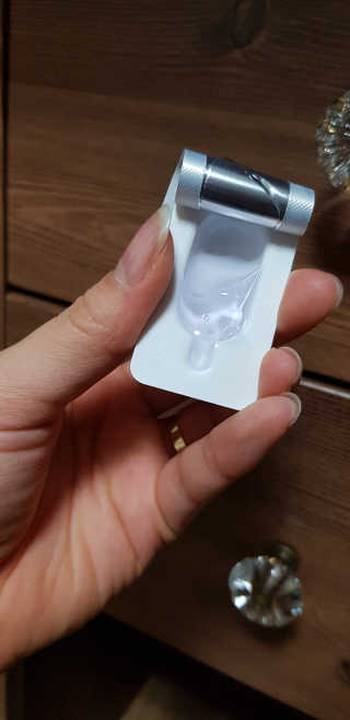 야시엔코 앰플수면팩 퍼플 — 5점을 준 리뷰어가 2019년 2월 올린 사용 사진