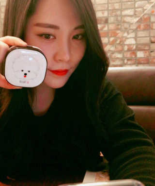 딜라잇18 I.U 화이트닝 팡 선쿠션 — 2점을 준 리뷰어가 2017년 1월 올린 사용 사진