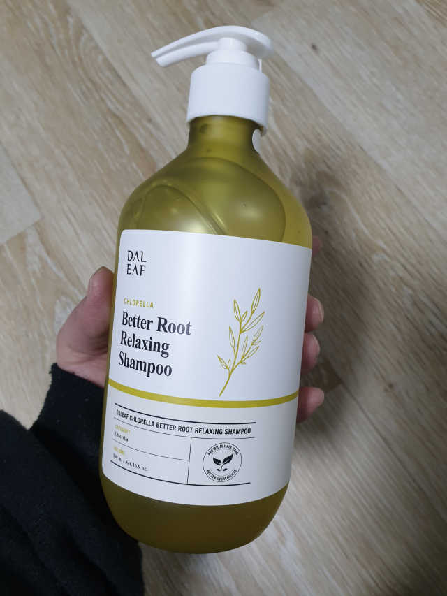 달리프 클로렐라 베러 루트 릴렉싱 샴푸 500ml 리뷰 사진
