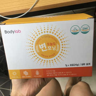 바디랩 오늘도 변모닝 7g 차전자피 식이섬유 — 3.83점을 준 리뷰어가 2018년 2월 올린 사용 사진