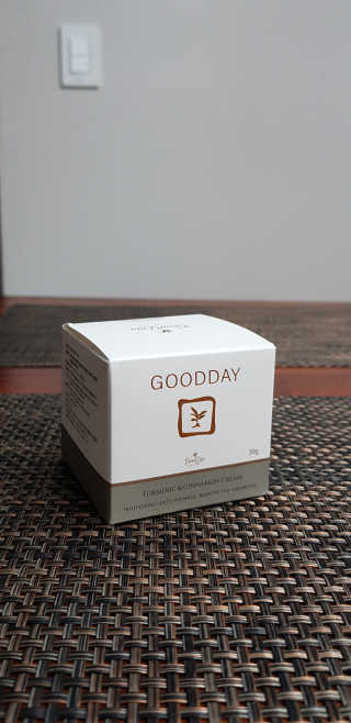 GoodDay Skincare GoodDay 강황 크림 — 5점을 준 리뷰어가 2019년 8월 올린 사용 사진