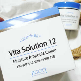 지고트 비타솔루션12 모이스처 앰플 크림 100ml — 4점을 준 리뷰어가 2019년 6월 올린 사용 사진
