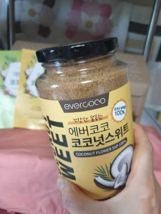에버코코 코코넛 슈가 — 5점을 준 리뷰어가 2019년 7월 올린 사용 사진
