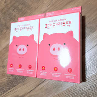 오리지널 미팩토리 3단 돼지코팩 5매입 X 2 — 4점을 준 리뷰어가 2018년 7월 올린 사용 사진