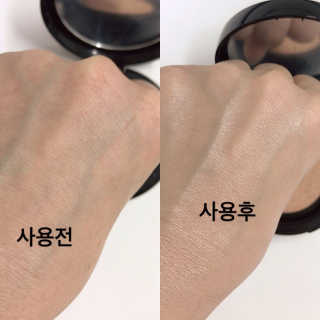 베어블랑 슈퍼 쉴드 쿠션 — 4.67점을 준 리뷰어가 2018년 2월 올린 사용 사진