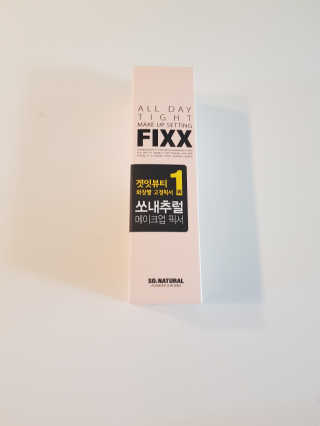 쏘내추럴 올데이 메이크업 픽서 — 4.5점을 준 리뷰어가 2019년 8월 올린 사용 사진