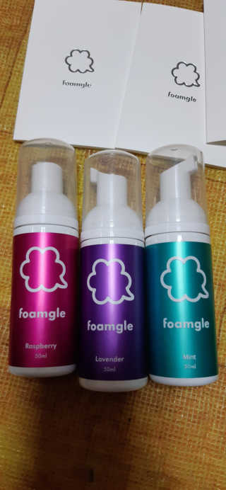 폼글 I foamgle [폼글] 거품가글 50ml 3종 - 민트, 라벤더, 라즈베리 — 4점을 준 리뷰어가 2019년 10월 올린 사용 사진