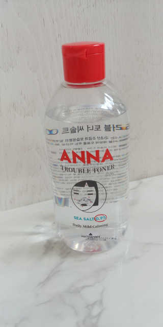 솔테라피 안나 트러블 토너 300ml — 4점을 준 리뷰어가 2019년 4월 올린 사용 사진