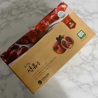 [하이헬스] 정말 진하고 맛있는 유기농 석류즙 30포 — 5점을 준 리뷰어가 2019년 11월 올린 사용 사진