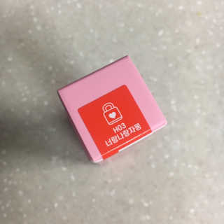 [블랙루즈] 컬러 락 하트 틴트 1+1 — 5점을 준 리뷰어가 2019년 8월 올린 사용 사진