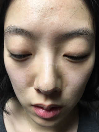 메디힐 슬리핑 멜팅 코팩 — 5점을 준 리뷰어가 2020년 1월 올린 사용 사진