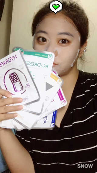 트리셀 위드 메디힐 클리어피트 마스크팩 — 5점을 준 리뷰어가 2016년 10월 올린 사용 사진