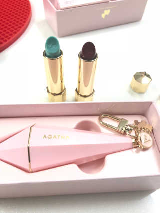 아가타 [AGATHA] 프리미에르 립스틱 — 5점을 준 리뷰어가 2018년 5월 올린 사용 사진