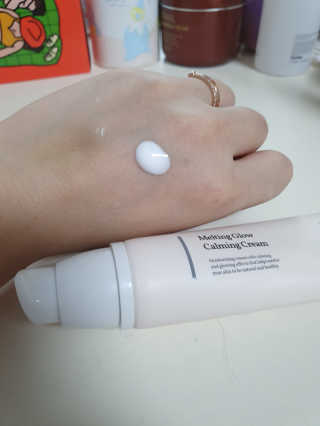 보나쥬르 멜팅 글로우 카밍 크림 50ml — 5점을 준 리뷰어가 2020년 1월 올린 사용 사진