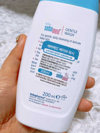 세바메드 베이비 바디워시 200ml — 5점을 준 리뷰어가 2020년 2월 올린 사용 사진