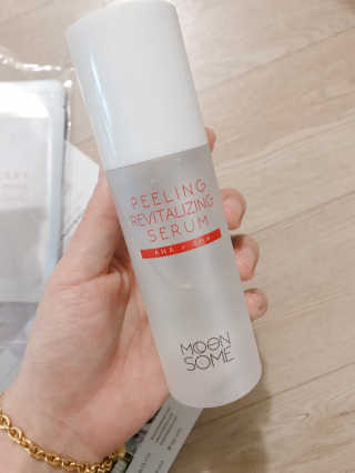 문썸 필링 리바이탈라이징 세럼 100ml — 4점을 준 리뷰어가 2019년 2월 올린 사용 사진