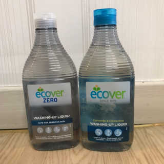 에코버 친환경 주방세제 450ml 무향+카모마일향 — 4점을 준 리뷰어가 2018년 12월 올린 사용 사진