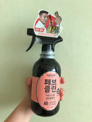더블유드레스룸 페브클린 500ml — 5점을 준 리뷰어가 2018년 11월 올린 사용 사진