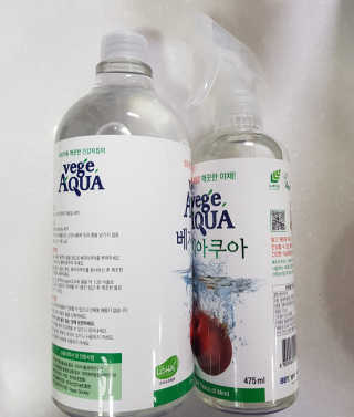 베지아쿠아 475ml + 리필 1000ml 1Set — 4.5점을 준 리뷰어가 2019년 10월 올린 사용 사진