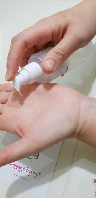 문썸 필링 리바이탈라이징 세럼 100ml — 5점을 준 리뷰어가 2019년 2월 올린 사용 사진