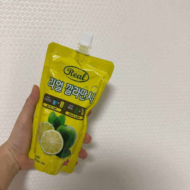 리얼깔라만시 리뷰 사진
