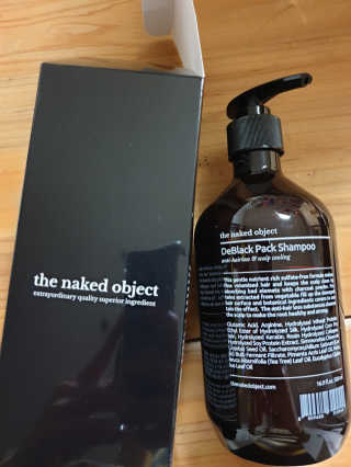 the naked object [탈모볼륨샴푸] 디블랙 팩 샴푸 — 5점을 준 리뷰어가 2020년 3월 올린 사용 사진