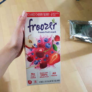 저칼로리 스무디바, 프루져 Froozer 2박스 — 5점을 준 리뷰어가 2018년 7월 올린 사용 사진