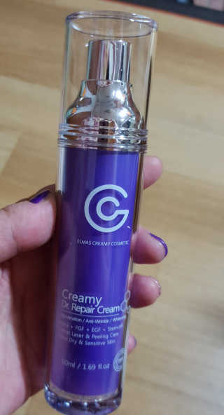크리미 코스메틱 크리미 닥터 리페어 크림 50ml — 5점을 준 리뷰어가 2018년 5월 올린 사용 사진