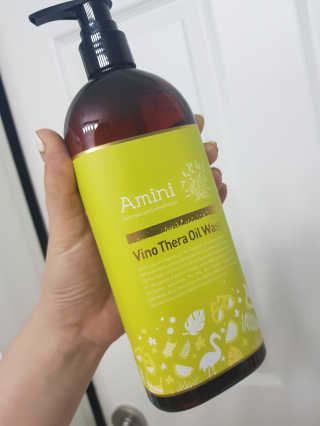 아미니 비노테라 오일워시 400ml 대용량 — 5점을 준 리뷰어가 2019년 7월 올린 사용 사진