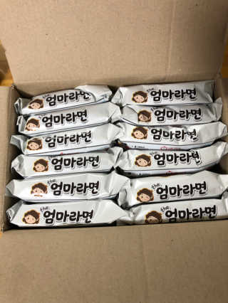 라면 그대로가 제일 맛있는 더엄마라면 — 3점을 준 리뷰어가 2019년 6월 올린 사용 사진
