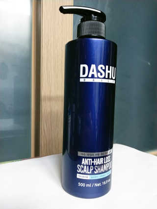다슈코리아 다슈 데일리 단백질 한방 두피 골드 샴푸 500ml — 5점을 준 리뷰어가 2019년 12월 올린 사용 사진