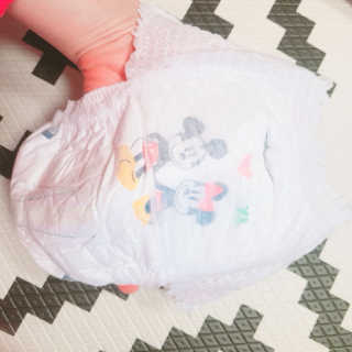 보솜이 베이비케어 팬티형 기저귀 — 5점을 준 리뷰어가 2019년 3월 올린 사용 사진