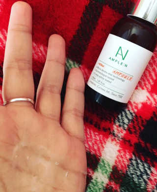 앰플엔 AMPLEN VC SHOT AMPOULE — 4.5점을 준 리뷰어가 2018년 12월 올린 사용 사진