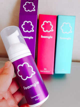 폼글 I foamgle [폼글] 거품가글 50ml 3종 - 민트, 라벤더, 라즈베리 — 5점을 준 리뷰어가 2019년 11월 올린 사용 사진