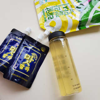 [바로푸드] 레알깔라만시1팩 + 맛깔라5팩 + 보틀1병 — 5점을 준 리뷰어가 2019년 7월 올린 사용 사진