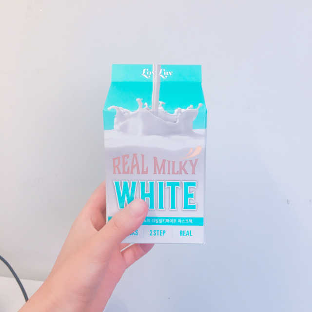 리얼 밀키 마스크팩 리뷰 사진