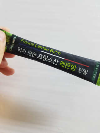 로하스웰 프랑스산 레몬밤 분말 — 2.33점을 준 리뷰어가 2018년 7월 올린 사용 사진