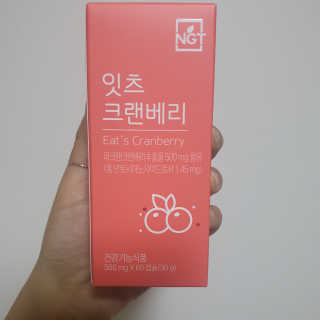 네츄럴굿띵스 잇츠 크랜베리 1병 30일분 — 5점을 준 리뷰어가 2019년 10월 올린 사용 사진