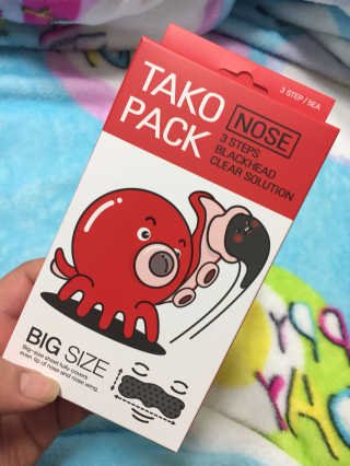 나이팅게일 TAKO PACK NOSE [문어코팩] — 2점을 준 리뷰어가 2016년 12월 올린 사용 사진