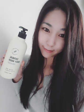 (주)에네스티 내추럴 촉촉  오트밀 바디워시 500ml — 5점을 준 리뷰어가 2019년 12월 올린 사용 사진