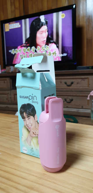 유닉스 USB 충전식 헤어롤 슈가핀 38mm — 3점을 준 리뷰어가 2020년 3월 올린 사용 사진