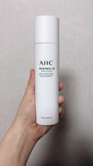 AHC 에이 에이치 씨 미니멀 10 워터리 에센스 — 4점을 준 리뷰어가 2018년 12월 올린 사용 사진