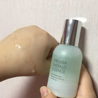 블랑벨 스피루리나 에메랄드 에센스 — 4점을 준 리뷰어가 2018년 3월 올린 사용 사진