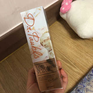 큐어스크립트 닥터폴스 치약 라임만다린향 — 4.33점을 준 리뷰어가 2018년 4월 올린 사용 사진
