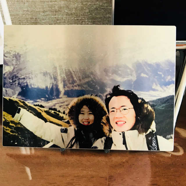 나만의 알루미늄 사진액자(프레임리스) 리뷰 사진