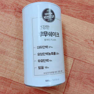 그린몬스터 건강한 무무쉐이크 — 1점을 준 리뷰어가 2018년 7월 올린 사용 사진