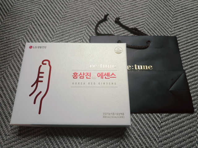 리튠 홍삼진 에센스 리뷰 사진