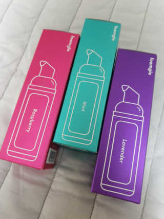 폼글 I foamgle [폼글] 거품가글 50ml 3종 - 민트, 라벤더, 라즈베리 — 5점을 준 리뷰어가 2019년 10월 올린 사용 사진